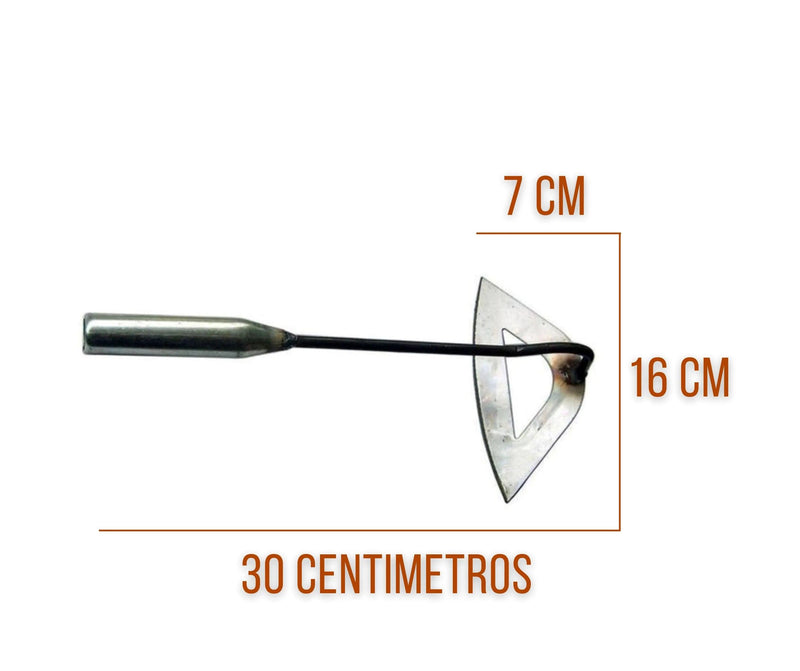 Enxada Portátil para Carpir em Aço Inoxidável