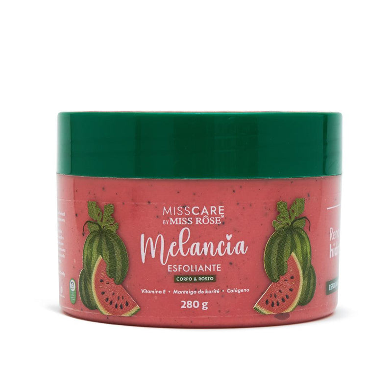 Esfoliante Corpo e Rosto Melancia Miss Rôse 280g (721813)